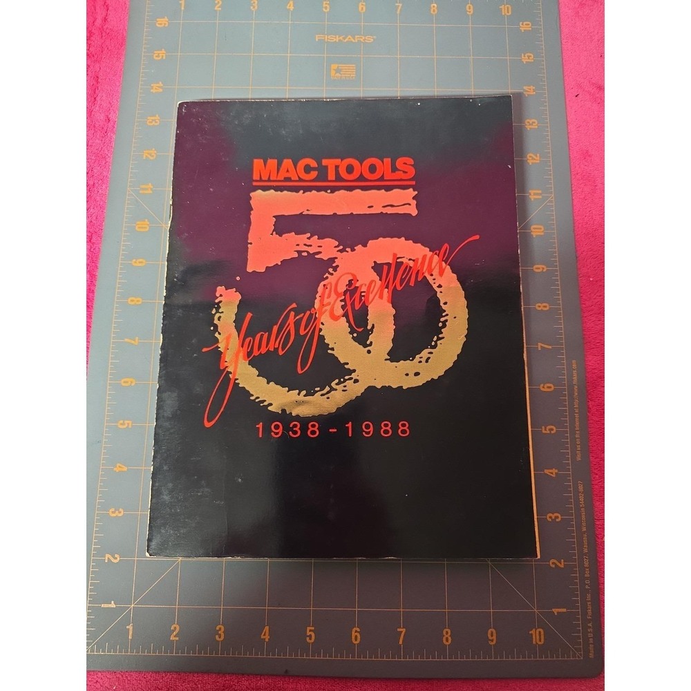 MAC Tool 1988 50th Anniversary Product Catalog 448 Pages MT86CAT Item Name Index